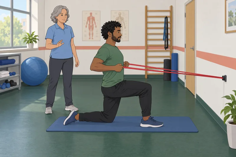 Back Muscles Quiz shows resisted back movement.