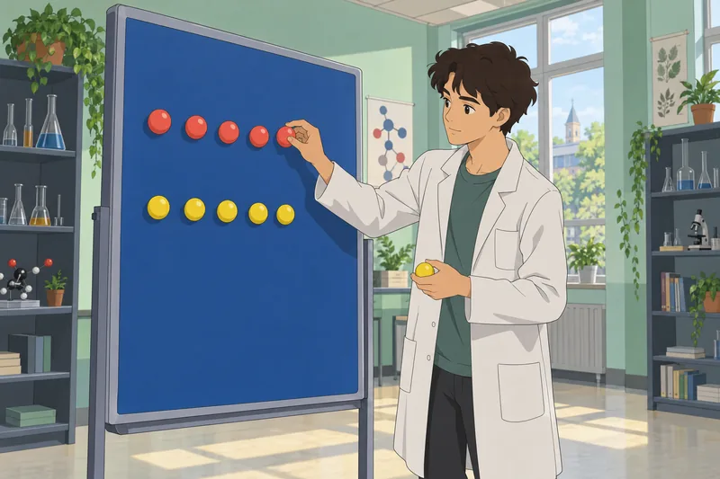 Balancing Chemical Equations guide a classroom atom-model exercise.