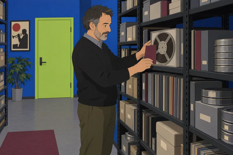Quiz sobre bandas muestra un archivo musical.