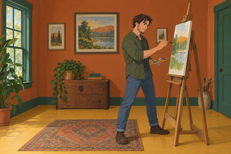 Therapy Test follows a focused creative task.