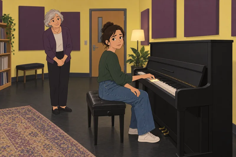 Bass Clef Quiz maps pitches on piano keys.