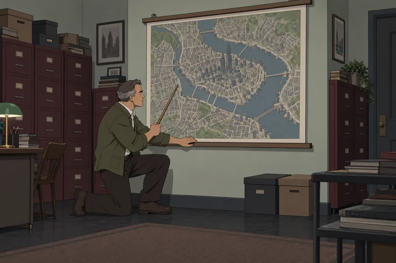 Batman Trivia Quiz reveals Gotham map clues.