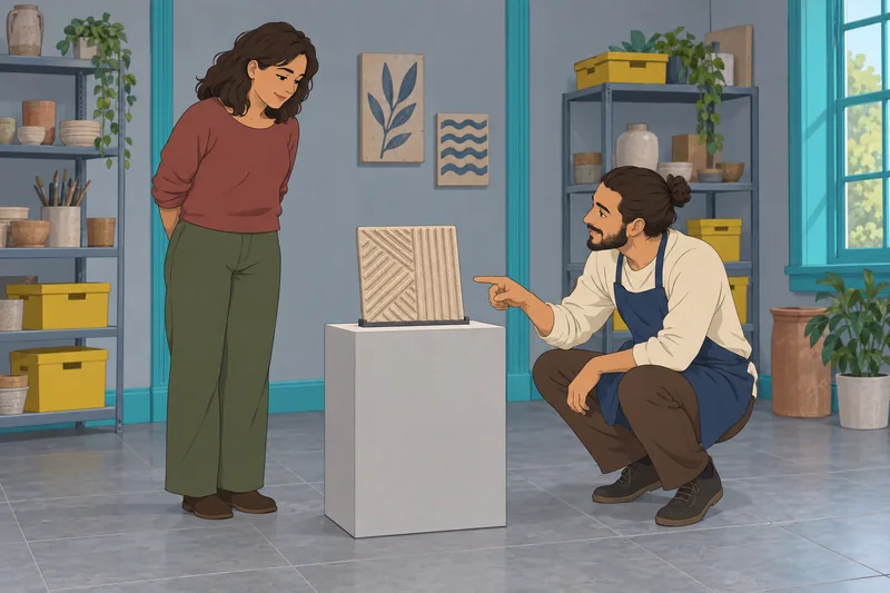 El cuestionario de arquetipos observa una textura.
