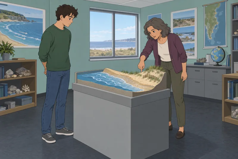 El cuestionario sobre playas muestra una lección costera.