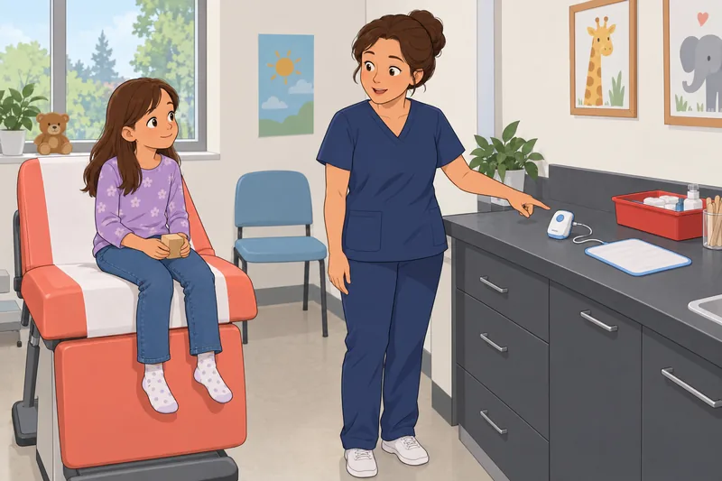 Bedwetting Quiz presents a clinic alarm demonstration.