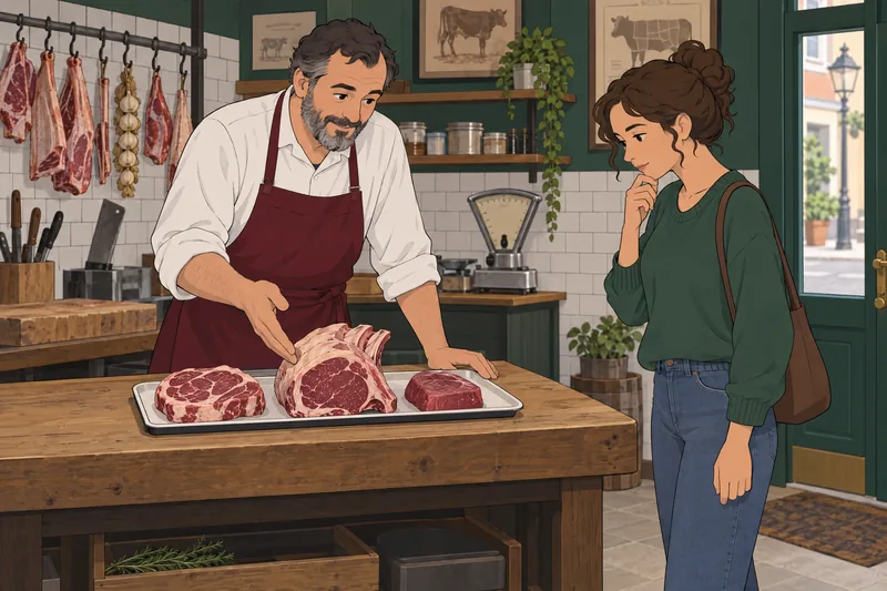 El cuestionario sobre cortes muestra una bandeja.