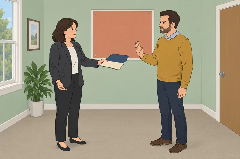 Сonflict management styles appear in a calm negotiation.