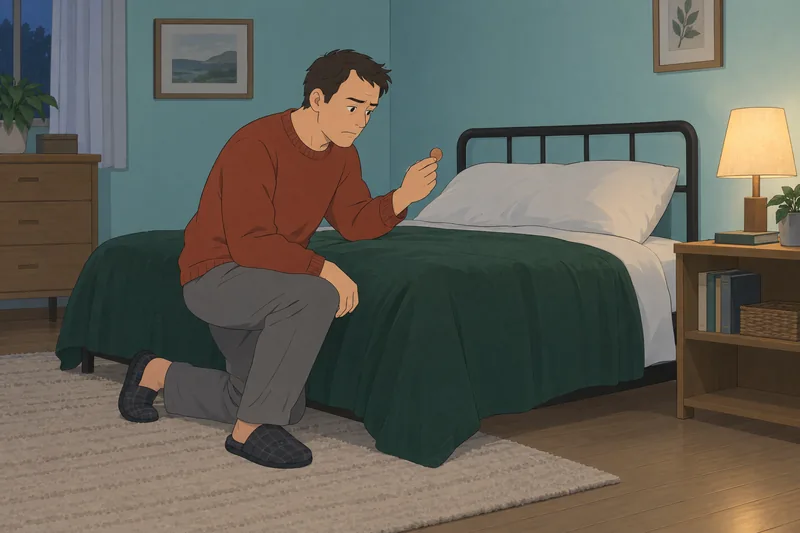 Beliefs and Superstitions shape a bedtime ritual.