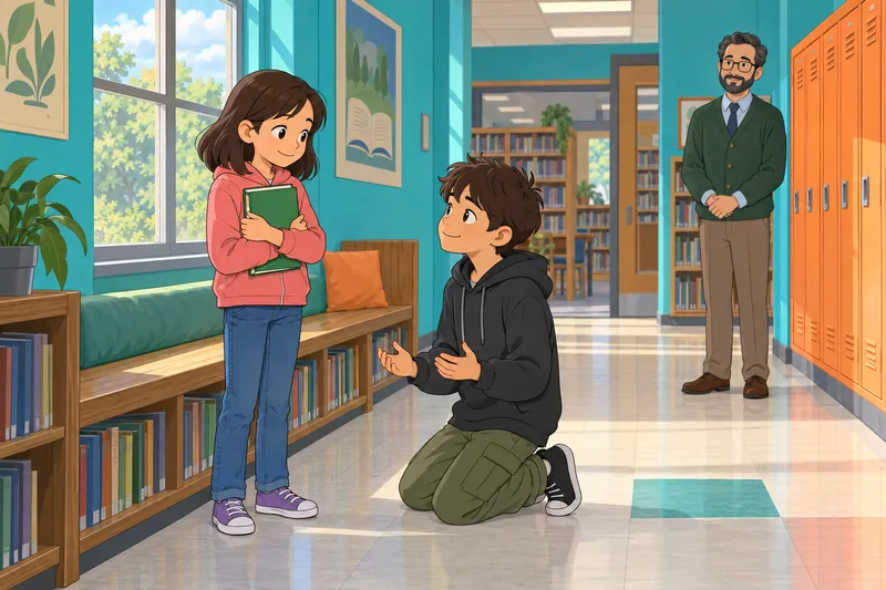 preguntas para niños: devuelven un libro con calma.