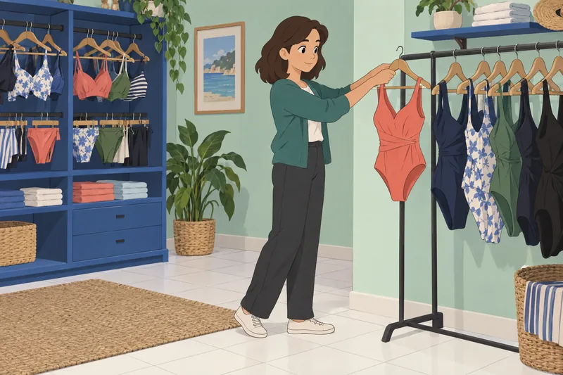 Quiz sobre los trajes de baño compara coberturas.