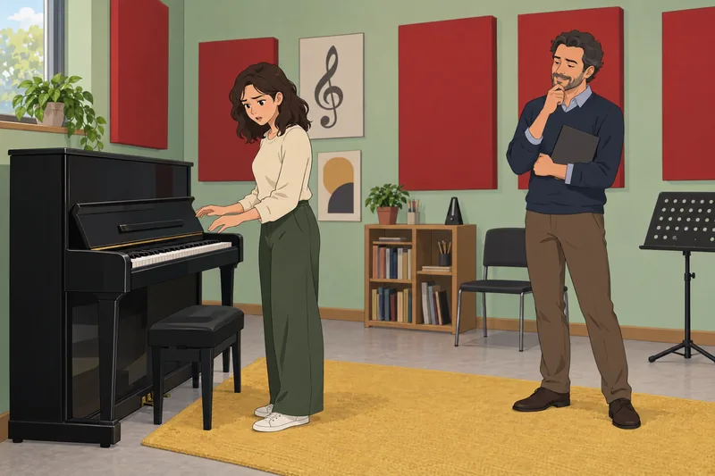 Beyonce Song Quiz shows focused piano recognition.