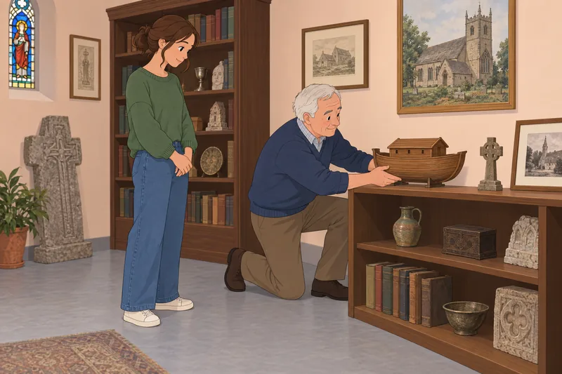 Bible Quiz Genesis features a wooden ark model.