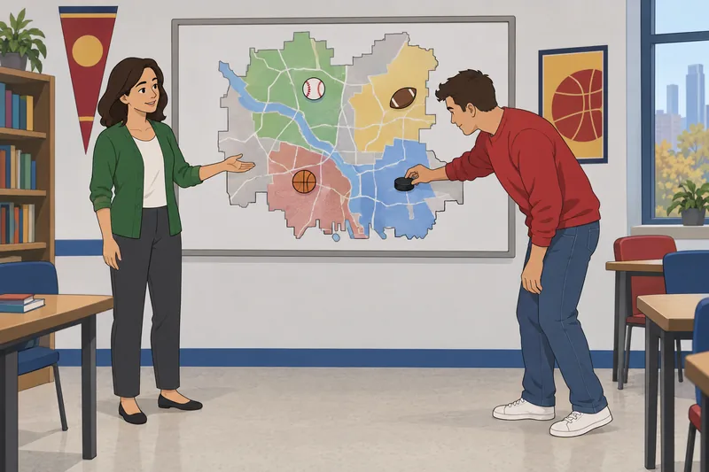 Big 4 Sports teams connect through city markets.