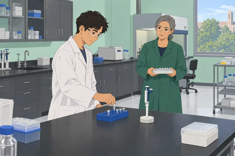 El cuestionario de biotecnología muestra una micropipeta.