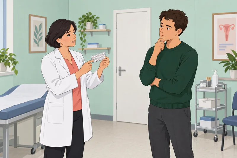 Birth Control Quiz begins in a clinic consultation.