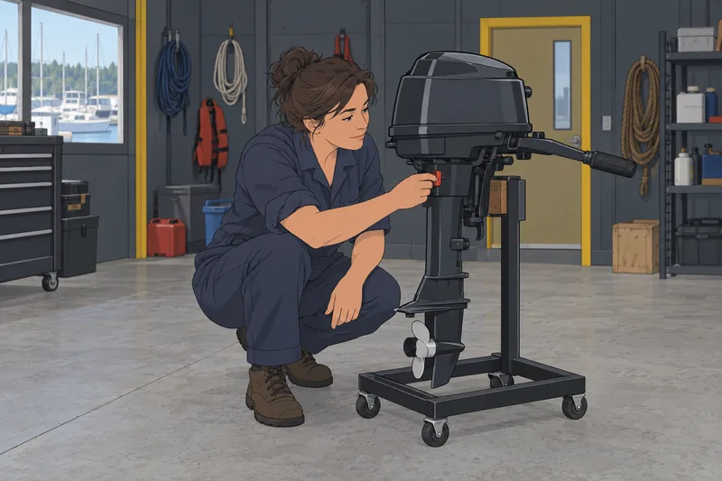 Boat Quiz unfolds inside a marine workshop.