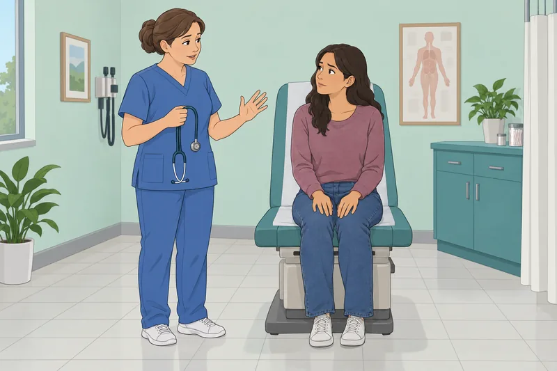 Body Language Test shows a clinic gesture.