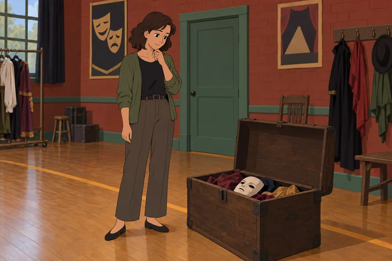 El cuestionario de personajes inspira una elección teatral.