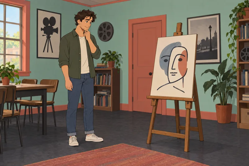 El cuestionario de personajes muestra una tarjeta.