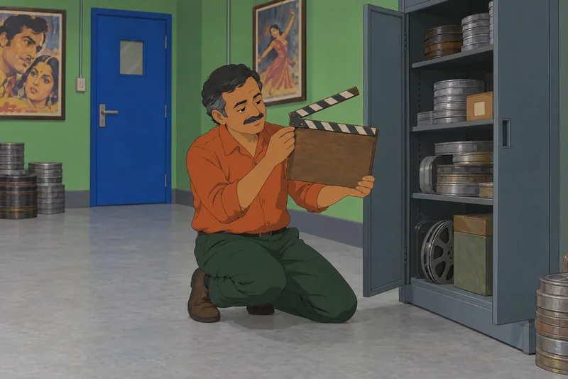 Quiz de películas muestra una claqueta.