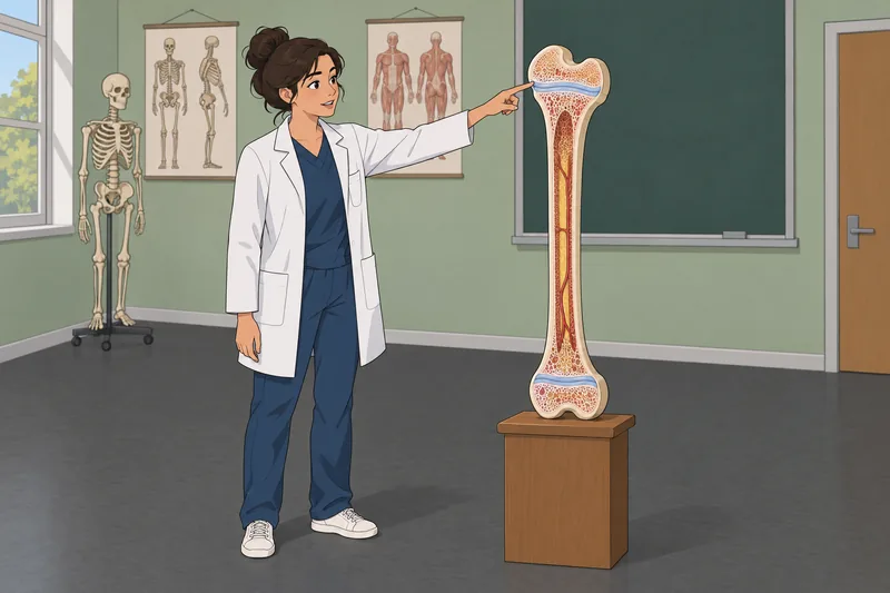 Bone Development Quiz shows bone-model study.