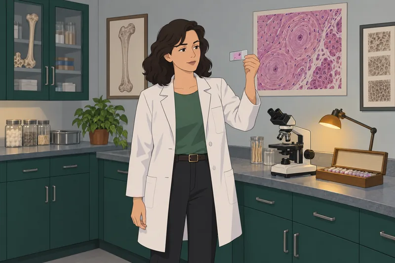 El cuestionario sobre el sigue una observación microscópica.