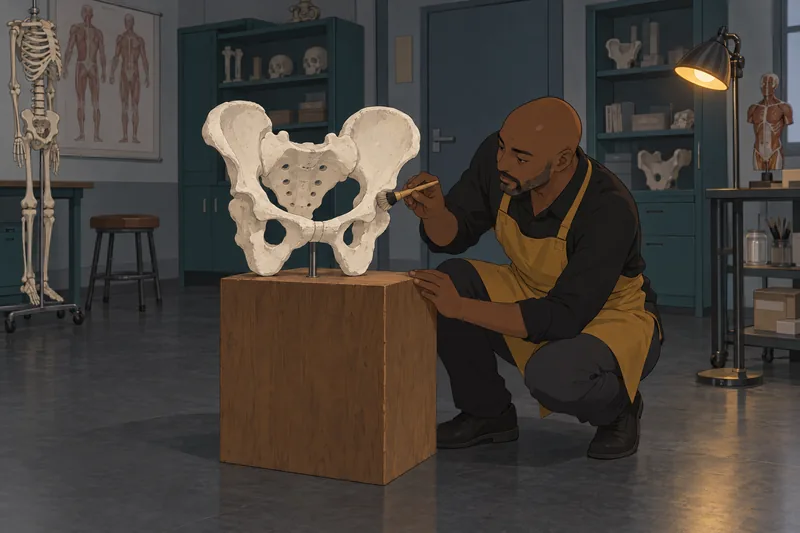 La práctica de conocimientos sobre pelvis continúa.