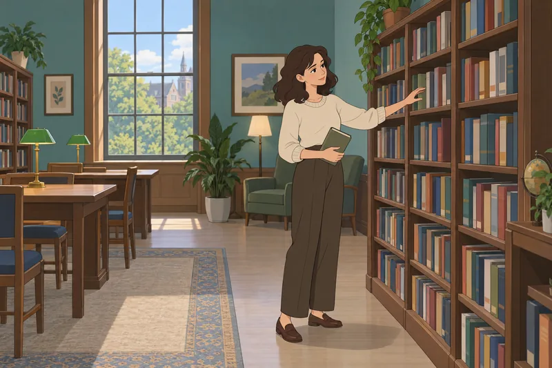 Quiz de géneros muestra una lectora comparando novelas.