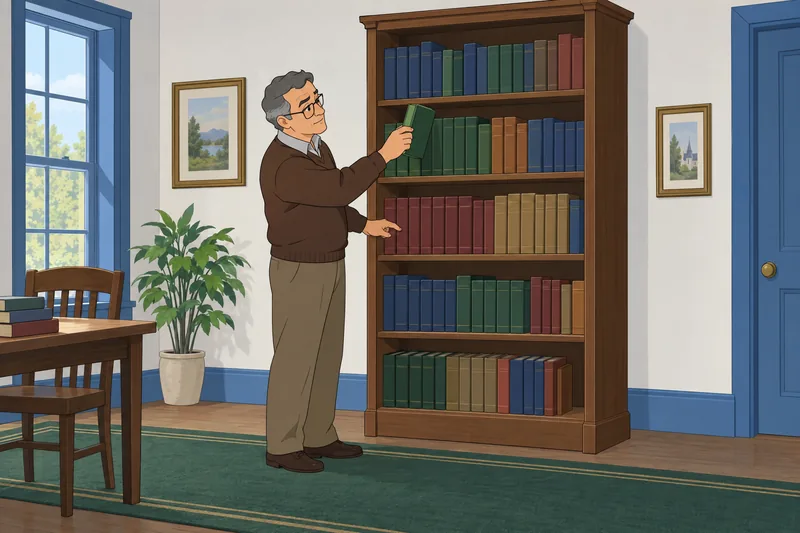 El cuestionario sobre los libros llega al estante.