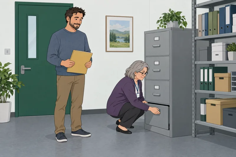 El cuestionario de trastorno queda archivado.