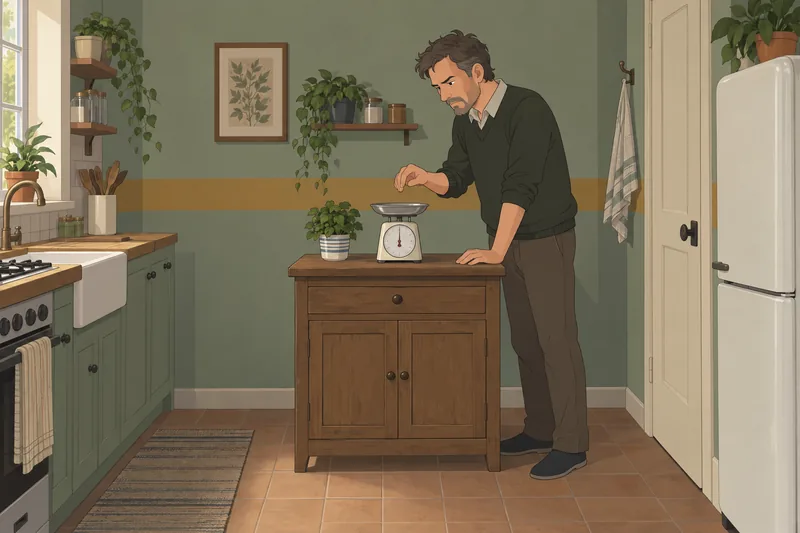 Orthorexia Test depicts a solitary scale check.