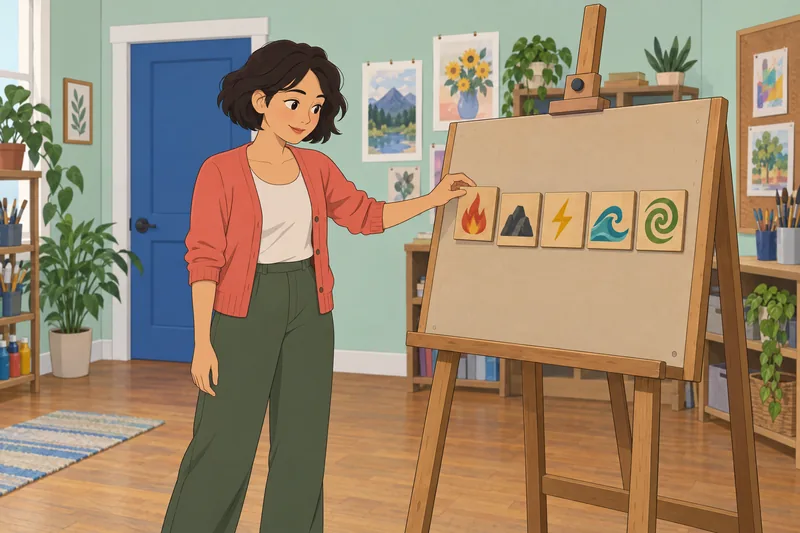 Breathing Style Quiz shows a symbolic choice.