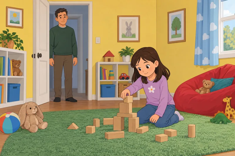 Brief Gender-Role Beliefs appear in a playroom.