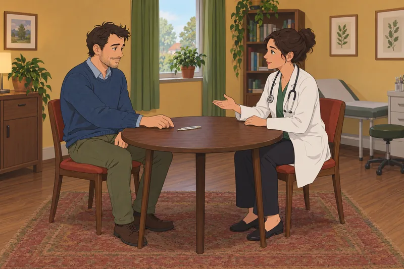 El cuestionario breve de salud orienta la reflexión.