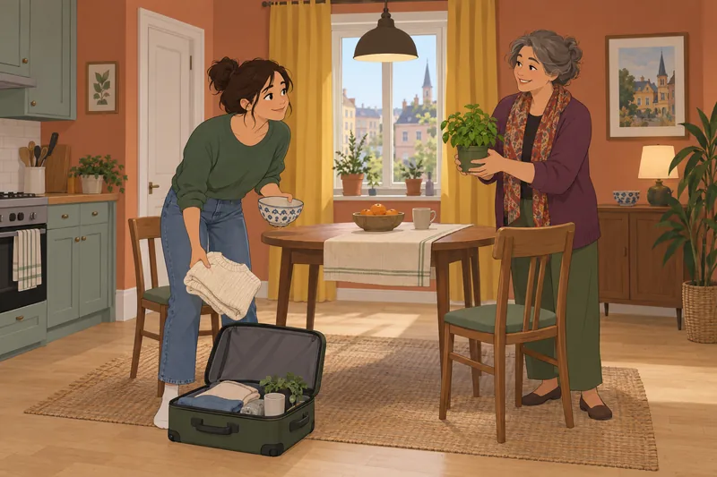 Brief Psychological Adaptation appears during calm unpacking.