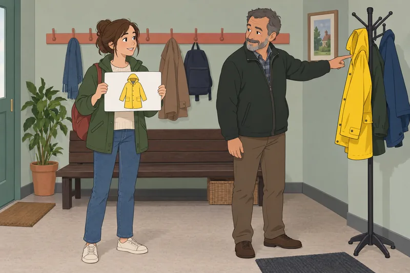 El cuestionario sobre dialectos conecta frases cotidianas.