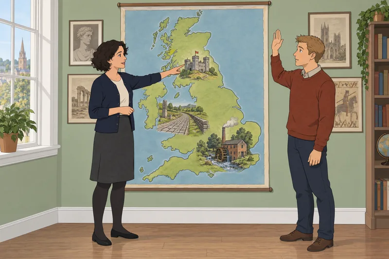 British History Quiz in a history classroom.