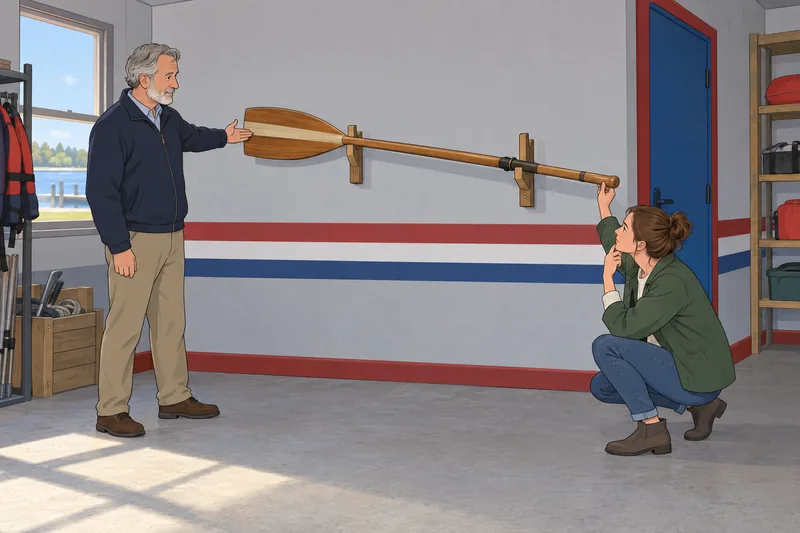 British Sports Quiz: a rowing object examined.