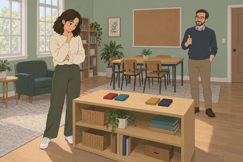 Quiz de personajes muestra una elección reflexiva.