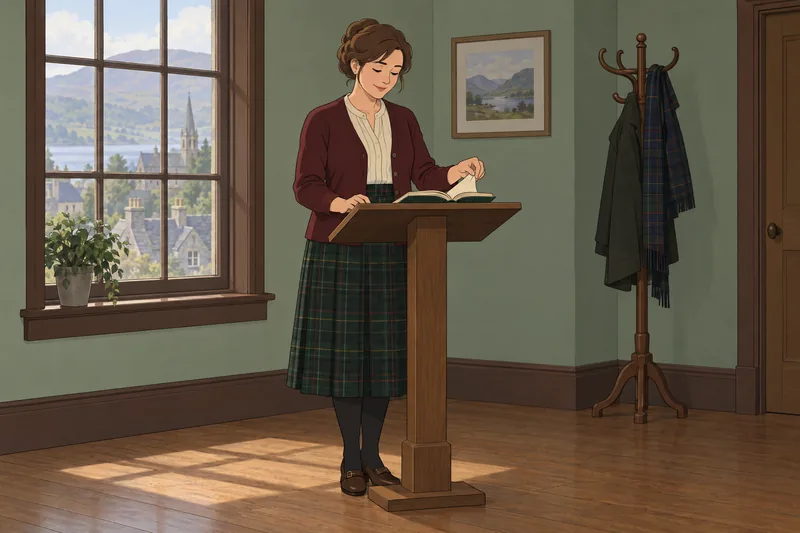 El cuestionario sobre la poesía de Burns.