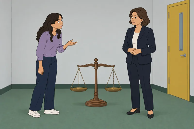 El cuestionario sobre ética muestra equilibrio y justicia.