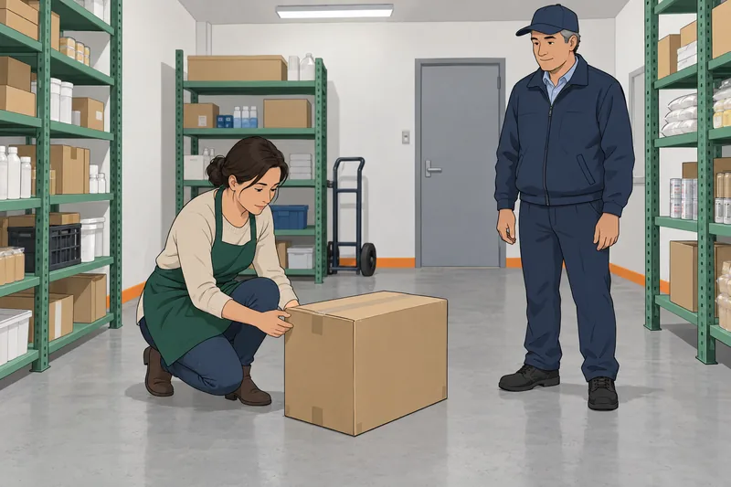 Business Law Quiz shows a shipment inspection.
