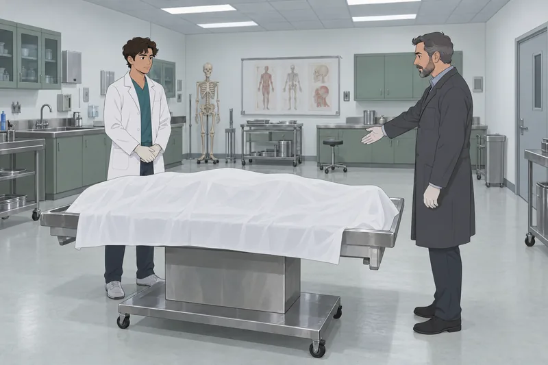Cadaver Lab Quiz shows respectful anatomy review.