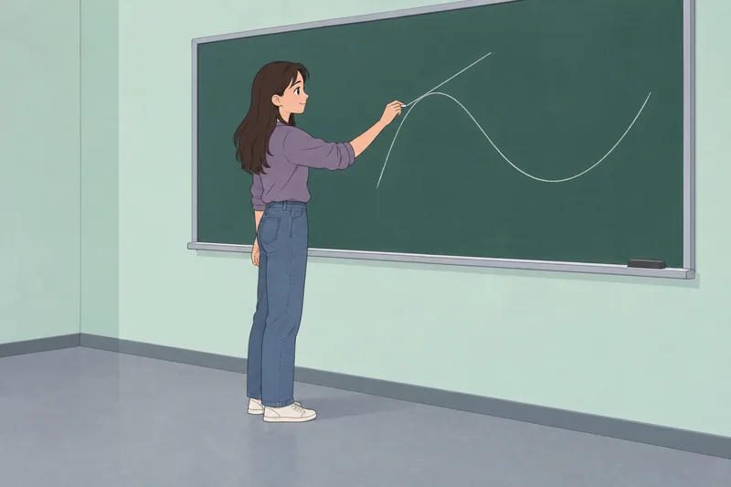 Calculus Quiz shows a student tracing a tangent.