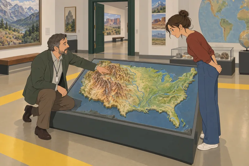 Can I Cover rivers in a relief model.