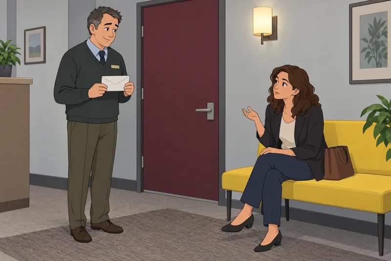 Can You Read: An envelope prompts careful interpretation.