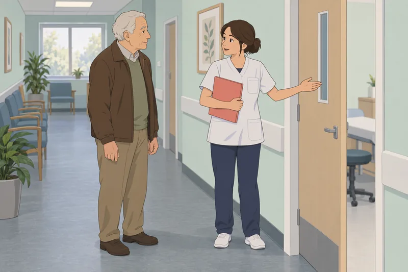 El cuestionario para personas muestra coordinación clínica.