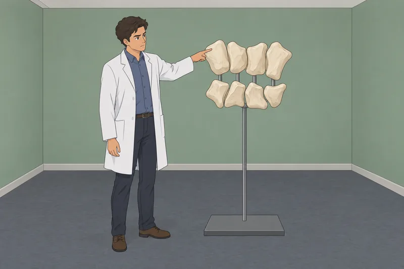 Carpal Bones Quiz shows an eight-bone wrist model.