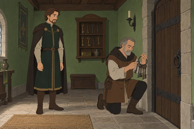 Castle Quiz follows castle household roles.