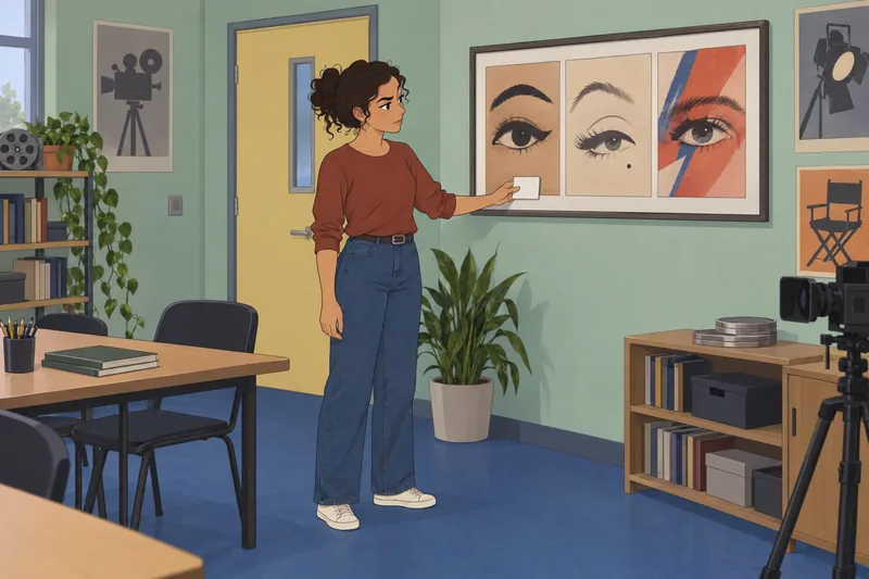 Causative Quiz shows a viewer matching eye clues.